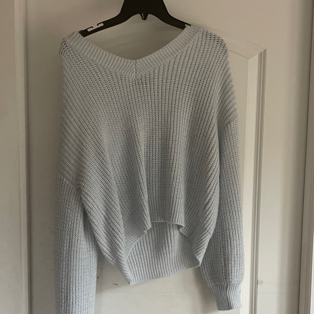 Women's Light Blue Sweater